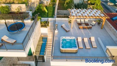 LUXE house near beach with pool,jacuzzi, sauna - Image 1