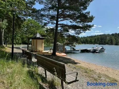 Exclusive Waterfront Archipelago House-Private Dock near Stockholm - Image 1