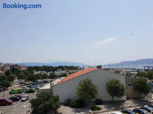Apartment XENA Novi Vinodolski - Balcony and Sea View - first row to the sea - free wifi - free parking - Image 1