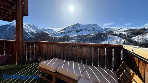 Le refuge du pécheur d'étoiles-Sybelles-piscine-sauna - Image 1