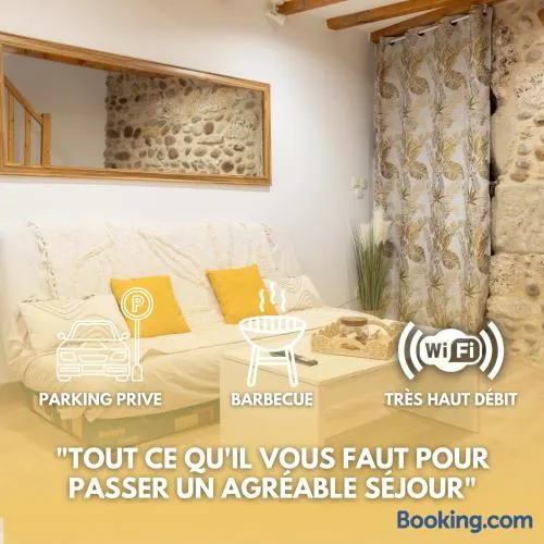 Refuge cosy à Montélier, Wi-Fi rapide, terrasse calme proche Valence - Image 1