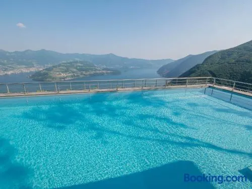 EnjoyIseoLake - Van Gogh - beautiful lake Iseo view and swimming pool - Image 1