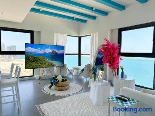 The Blue City 1BR - Al Reem Island Beach View - Image 1