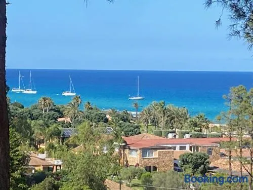 CALA SINZIAS, 150 mt dalla splendida spiaggia - Image 1
