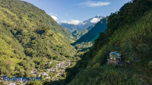 Cabaña Eco amigable en medio de la montaña. - Image 1
