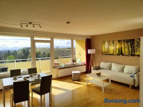 Kinderfreundliche Ferienwohnung mit Garten, beheiztem Pool und Sauna | Naturblick | Haustiere erlaubt - Image 1