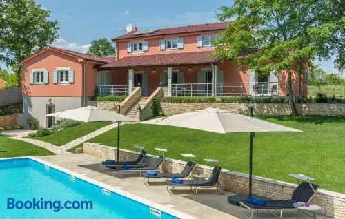 Villa Tre Colonne for 10 persons in Central Istria with 60 m2 private pool, mini golf & sauna - Image 1