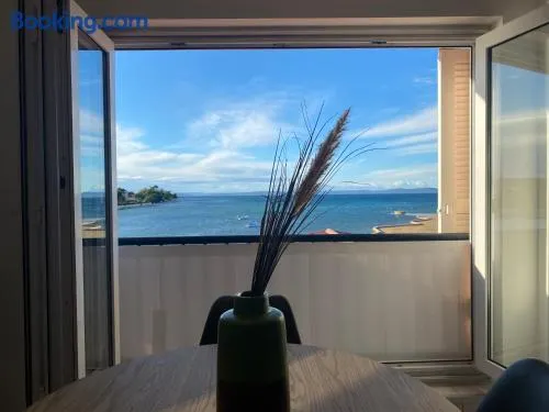 Apartment Privlaka direkt am Strand mit Klima und neuem Badezimmer Haustiere sind willkommen - Image 1