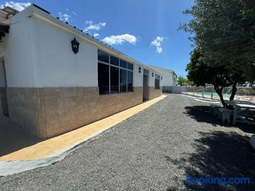 Casa Rural Aguatona with mountain views, pool, garden, air conditioning and Wi-Fi - Image 1
