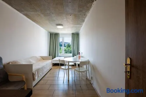 New studio apartment #23 in brutalist building FREE street parking - Image 1