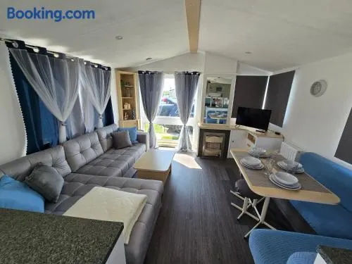 FI005 Loomy Escapes Caravan at St Osyth Beach Essex - Image 1