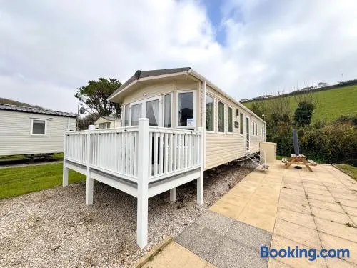 The Windermere- Luxury Caravan Retreat by the Sea in Devon - Image 1