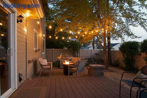 Fire Pit Getaway Shops and Dining 70in TV - Image 1