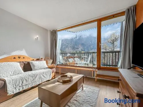 Vue Mont Blanc, balcon et parking privé - Image 1