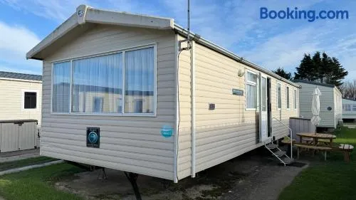 Cozy Private Static Caravan at Llyons Robin Hood - Silver Birch Way 11 - Image 1