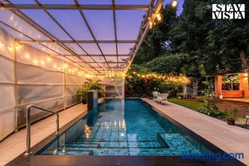 StayVista at Mudhouse Escape with Pool, BBQ - Image 1