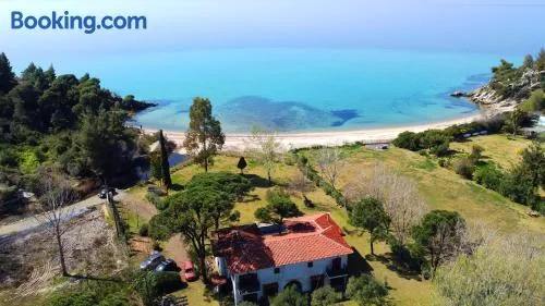 Hacienda Beachfront Villa, Spathies - Image 1