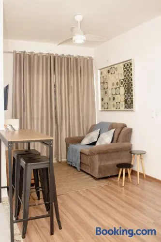 Modern apartment with gourmet balcony and view of Ourinhos - Image 1