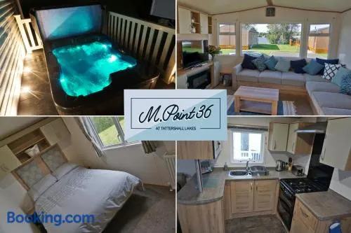 MPoint36 at Tattershall Lakes Hot Tub Lake Views 3 Bedrooms - Image 1