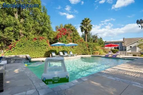 Luxury LA Garden Estate Private Pool HotTub Tennis - Image 1