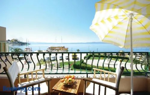 Seafront Studio Apartment+Balcony - Image 1