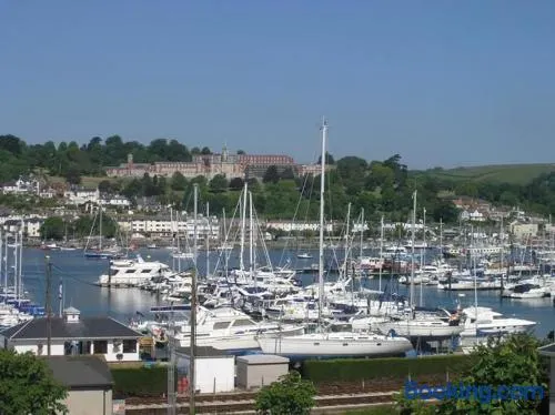 Shipwrights - Views across the Marina and River Dart, perfect bolthole - Image 1