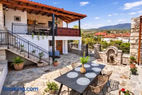 Archontiko Kastellia - Stone Guesthouse with Fireplace and Mountain View - Image 1