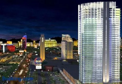 Palms Place Studio with Balcony & Strip View - Image 1