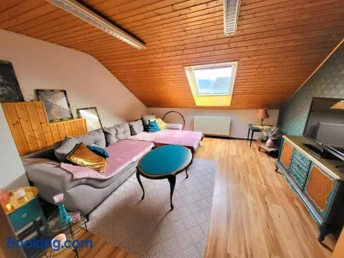 Gemütliche Ferienwohnung mit Ausblick auf das Saarpolygon - Image 1