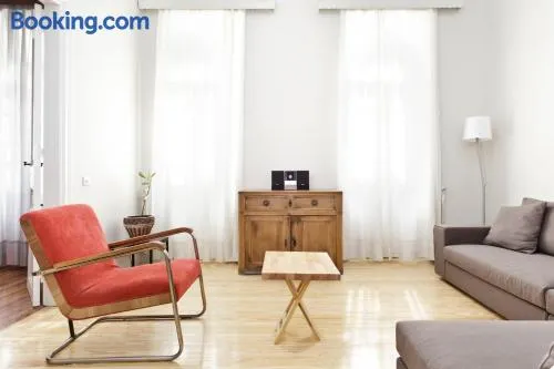 Spacious 2-Bedroom Neoclassical Apartment Near Acropolis with Private Courtyard - Image 1