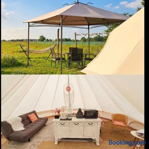 Bell-tent Luna met uitzicht - Image 1