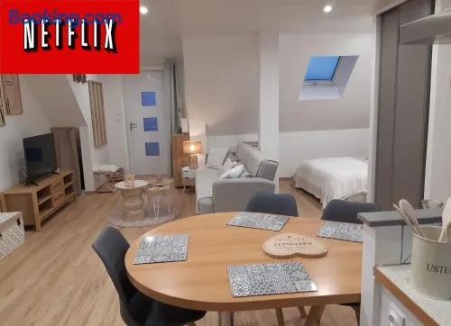 Studio cosy spacieux lumineux avec coin terrasse - Image 1