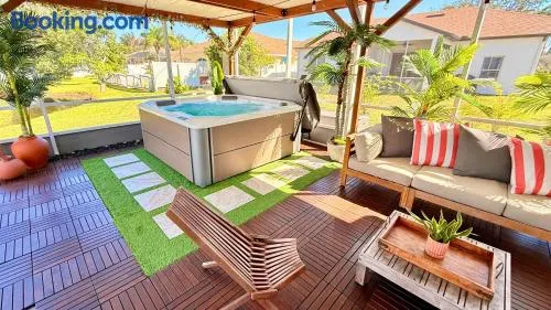 Spacious 5BR Private Home, Private Pool & Salt Water Spa, Minutes from Beaches - Image 1