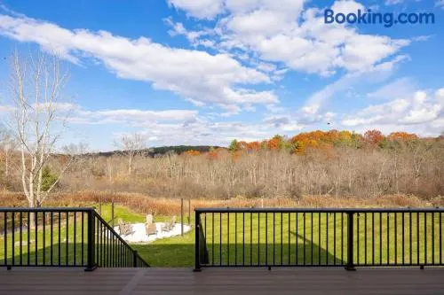 Luxury 4BR in Hudson Valley on a 8 Acre Estate - Hot Tub, Large Firepit, Oversized 38 Ft Deck! - Image 1