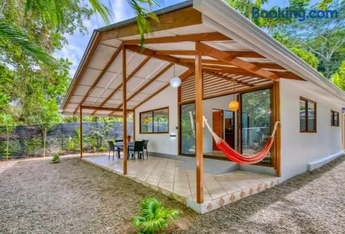 Oceanfront House with AC, Fast WiFi at Cocles Beachbreak - Image 1