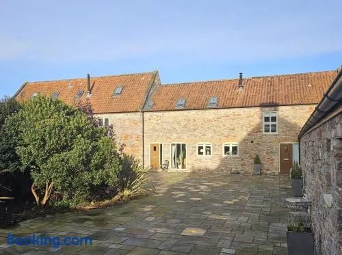 The Byre - Luxury Barn, near Wells, Somerset, pool, gym - Image 1
