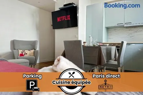 Appartement entier calme - Parking FREE - Proche Paris et château - WIFI HD - Image 1