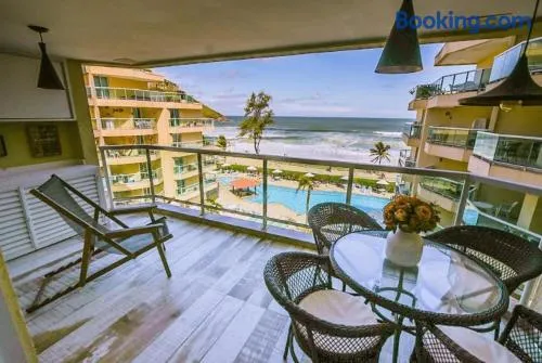 Flat Rio Pé na Areia, Beira Mar, Villa del Sol - Image 1