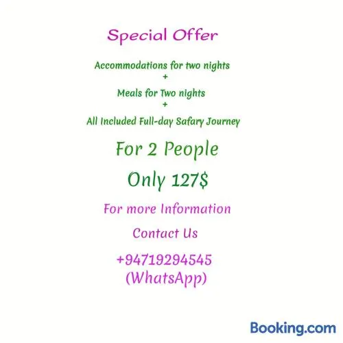 Green Sapphire Holiday Resort Wilpaththu - Image 1