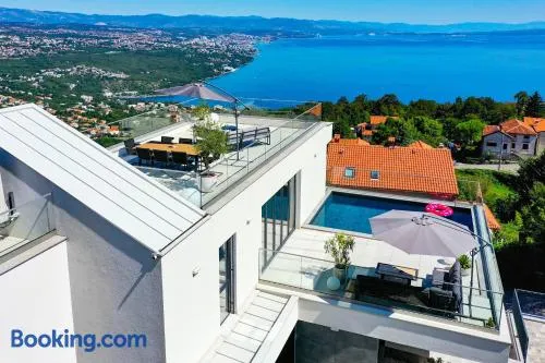 Opatija Sky, villa for 10 with panoramic sea view - Image 1