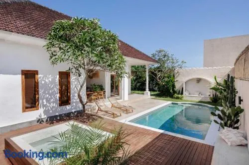 Private Jacuzzi - Central - Canggu 3BR - Image 1