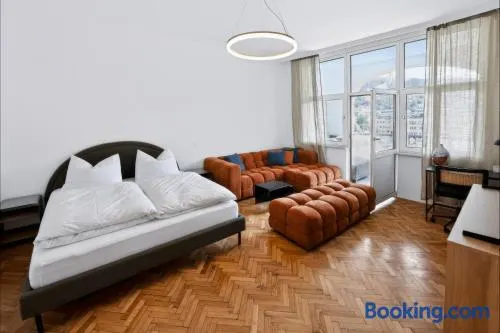 Huge Central Designer Loft with Tyrolean Flair - Image 1