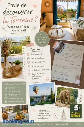 Studio cosy avec parking, proche Zoo de Beauval & Chenonceau - Image 1