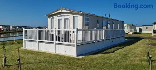 Golden Anchor Holiday Park- Europa Sequoia Private Static Caravan Hire - Wildflower Meadow - Chapel St Leonards - Image 1