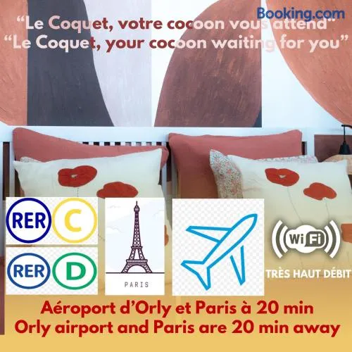 Le coquet à 20min de Paris et de l'aéroport d'Orly - Image 1