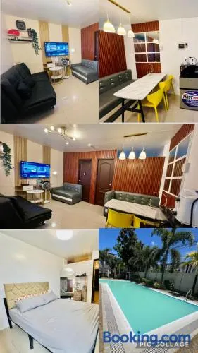Mamby Gray's Place Balcony, Karaoke ,Wifi,Netflix &Kitchen - Image 1