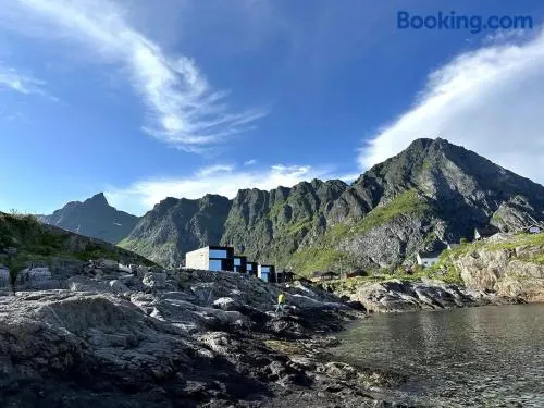 High end sea cabins at Å in Lofoten - Image 1