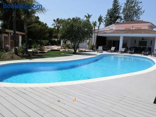 Casa junto al mar, piscina privada, mascotas y playa canina, WiFi gratis - ES-184-15 - Image 1