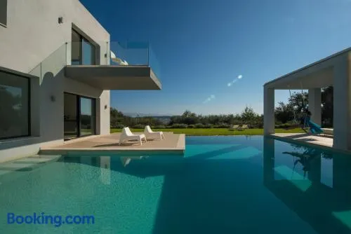 Super Luxury Corfu Villa Villa Eve Private Pool Sea View 4 Bdr Kastania - Image 1
