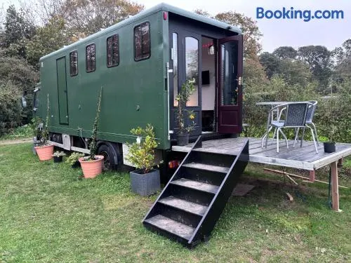 The Carriage Lorry at Tilleys Glamping - Image 1